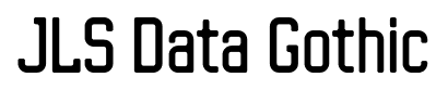 JLS Data Gothic font
